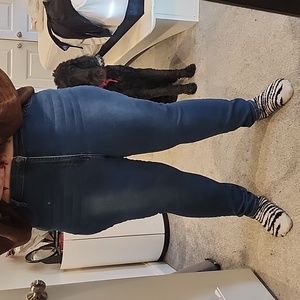 High Waisted Fashion Nova Blue Jeans
